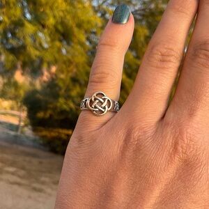 Silver Celtic Knot Ring